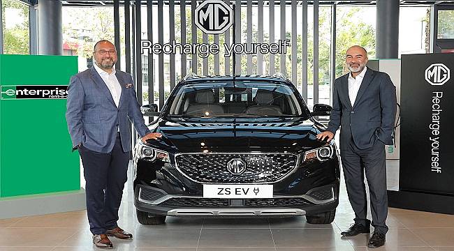 Enterprise Türkiye’nin Elektrikli Filosu 50 adet MG ZS EV ile daha da büyüdü!