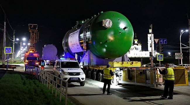 Ruppur-2&#039;nin reaktör kabı ve 4 buhar jeneratörü Bangladeş&#039;e teslim edildi