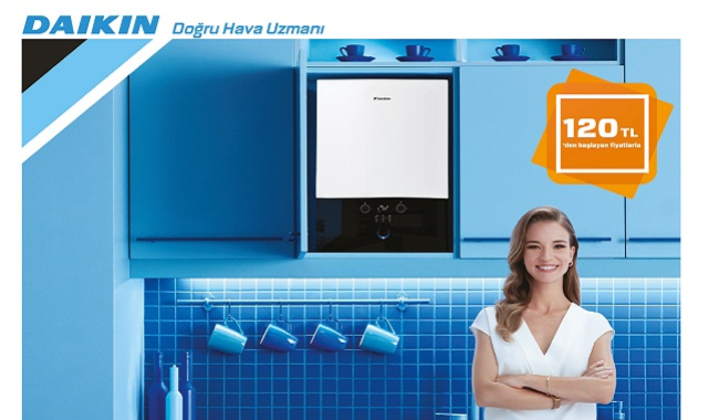 Daikin - Geleneksel ‘Kombi Bakımı Kampanyası’ başladı!