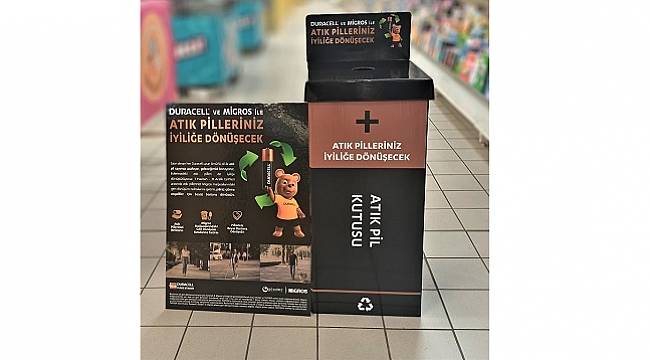 Duracell ve Migros işbirliği - &#039;İade edilen  piller&#039; &#039;görme engelli bireyler için beyaz bastona dönüşecek!