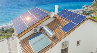 Güneş enerjisiyle evlerde...