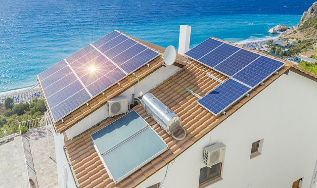 Güneş enerjisiyle evlerde...