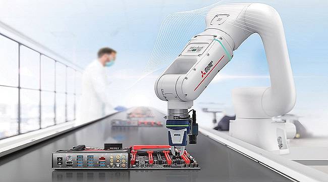 Mitsubishi Electric - Otomasyonun geleceğini hibrit cobotlar belirleyecek!