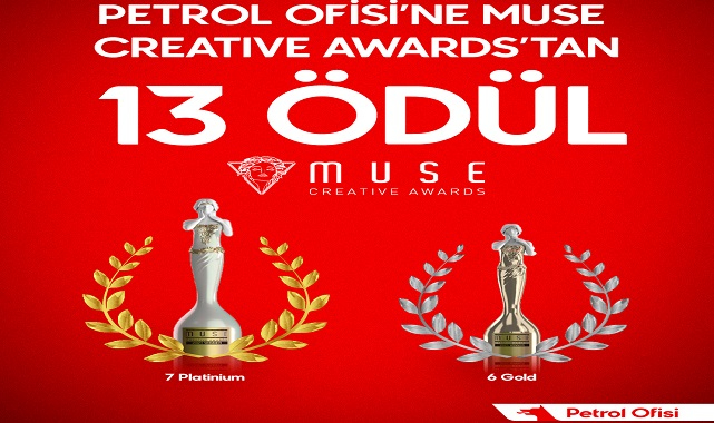 Petrol Ofisi’ne MUSE Creative Awards’tan 13 Ödül!