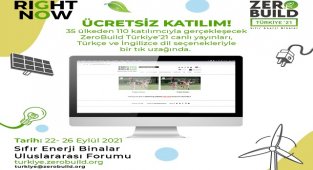 'Sıfır ENERJİ Binalar'  konuşulacak - ÜCRETSİZ!
