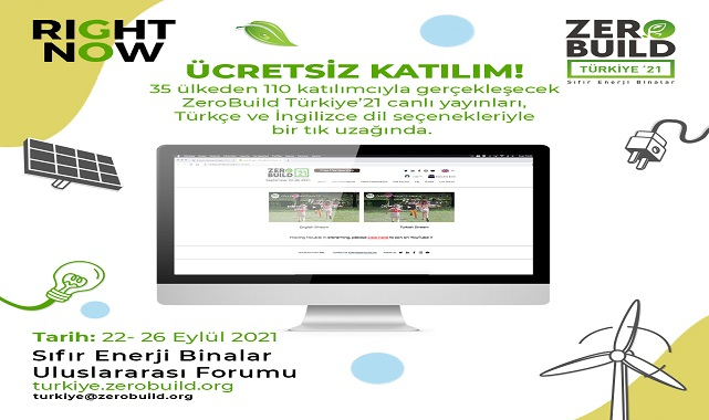 &#039;Sıfır ENERJİ Binalar&#039;  konuşulacak - ÜCRETSİZ!