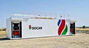 SOCAR has opened a new modular filling station in the liberated Aghdam district !