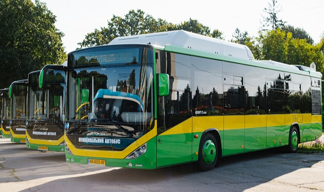 Ukrayna&#039;ya doğalgazlı KENT teslimatı - OTOKAR!