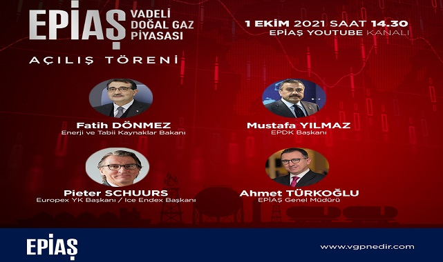 Vadeli Doğal Gaz Piyasası Açılış Töreni - Canlı...