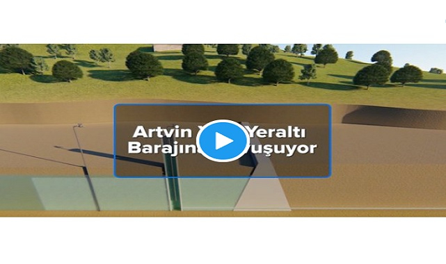Yeraltı Barajı&#039;nda SU toplanmaya başlandı - ARTVİN!