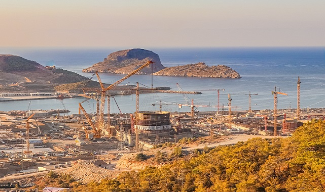 Akkuyu Nükleer 1&#039;inci Güç Ünitesi - İç Koruma Kabuğunun 4&#039;üncü Katmanı Kuruldu!