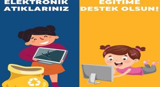 Elektronik Atıklarınızı bağışlayın - Çocuklara umut olun!