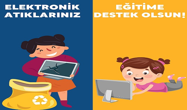 Elektronik Atıklarınızı bağışlayın - Çocuklara umut olun!