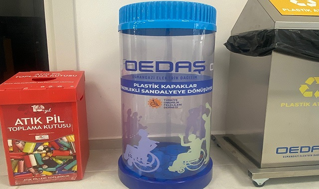 Osmangazi Elektrik - &#039;Plastik  Kapak Toplama&#039; kampanyası başlattı!