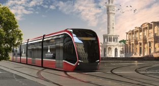 Yüzde 100 Türk mühendisliği ve ileri yerli teknoloji ürünü - ELEKTRİKLİ Tramvay...