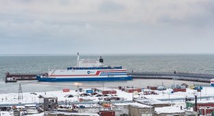 Yüzer nükleer santrali Akademik Lomonosov - İlk kez ziyarete açıldı!