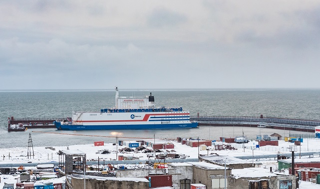 Yüzer nükleer santrali Akademik Lomonosov - İlk kez ziyarete açıldı!