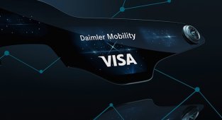 ARABALAR mobil ödeme cihazına dönüşüyor - Daimler ve Visa küresel iş birliği!
