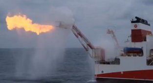 Black Sea natural gas - Flow rising to 650 thousand cubic meters per day...