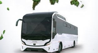 CNG'li otobüsü ile ödül aldı - Anadolu Isuzu!