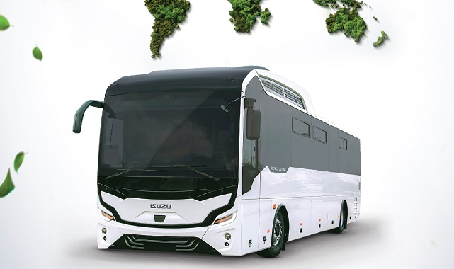 CNG&#039;li otobüsü ile ödül aldı - Anadolu Isuzu!