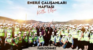 Enerji Bakanı Dönmez: Tüm çalışanlarımızın  Enerji Çalışanları Haftası kutlu olsun