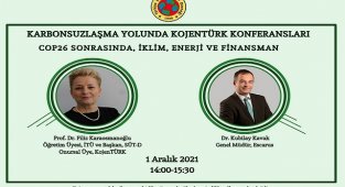 Karbonsuzlaşma Yolunda KojenTÜRK Konferansı - 1 Aralık'ta...