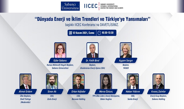Konu &#039;Dünyada Enerji ve İklim Trendleri ve Türkiye&#039;ye Yansımaları&#039;