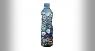 Pet şişeden düğme üretip dünya markalarına satıyor