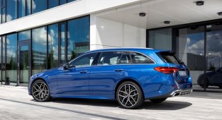 Yeni Mercedes - Benz C - Class için yeni Cinturato P7 ve P Zero lastikleri...