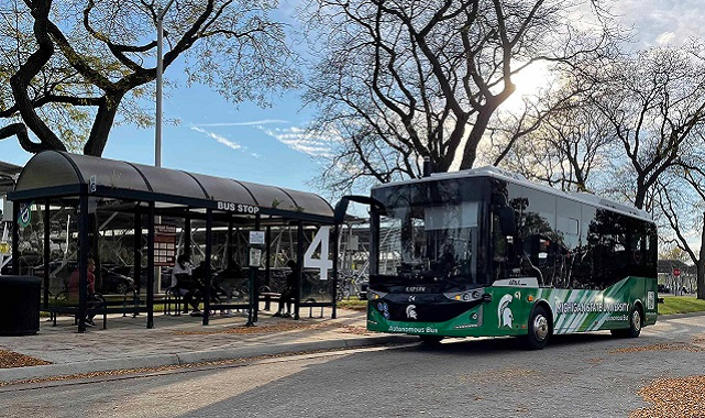 YERLİ - Sürücüsü yok: ABD&#039;nin Michigan Eyalet Üniversitesi &#039;Öğretim üyesi ve öğrencilerini taşıyacak!