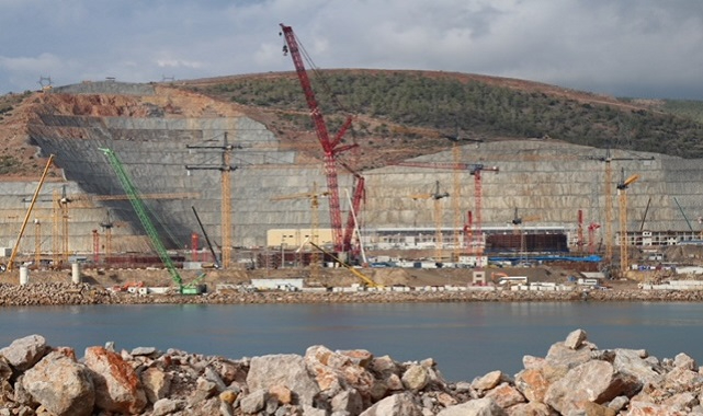 Akkuyu Nükleer - 1’inci ünitenin pompa istasyonunun temeli inşa ediliyor!