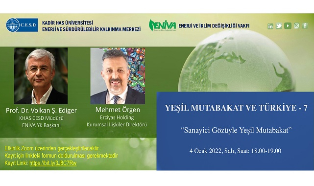Etkinlik - CESD ve &#039;Enerji ve İklim Değişikliği Vakfı&#039; düzenliyor!