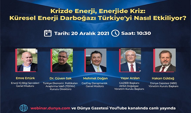GAZBİR Başkanı Arslan değerlendirecek - Küresel Enerji Darboğazı Türkiye&#039;yi Nasıl Etkiliyor?