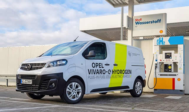 Hidrojen yakıt hücreli elektrikli araç -  Opel HYDROGEN satışa hazır!