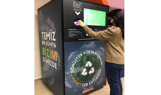 Tamamen YERLİ üretim depozite makinesiyle atık toplayacaklar - Migros ve Coca Cola!