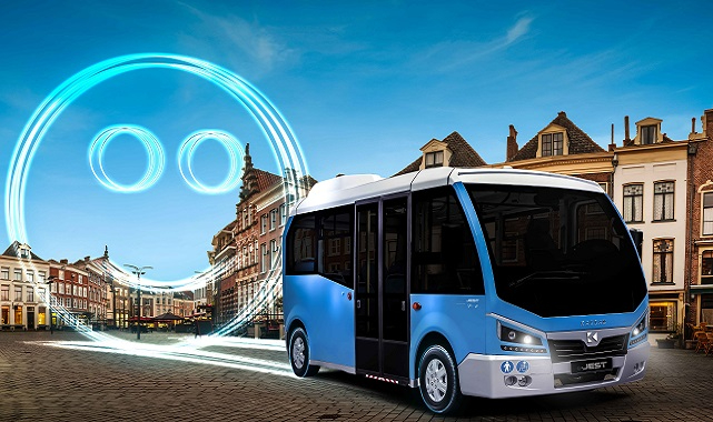 YERLİ Elektrikli - Almanya&#039;nın Weilheim kentine de 5 adet e-ATAK otobüs teslim etti!