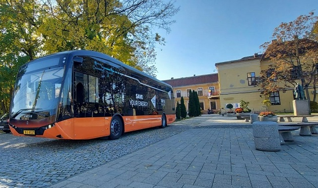 Yüzde 100 yerli ELEKTRİKLİ otobüs e-ATA Avrupa turuna çıktı!