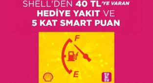 Zubizu Üyeleri Shell’de Çok Avantajlı