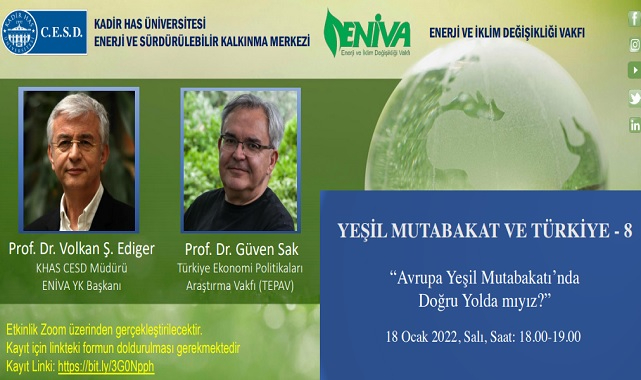 Avrupa Yeşil Mutabakatı’nda Doğru Yolda mıyız? - ETKİNLİK!