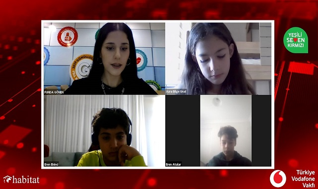 &#039;Yeşil Gezegen&#039; - &#039;Türkiye Vodafone Vakfı ve Habitat Derneği işbirliğiyle...&#039;