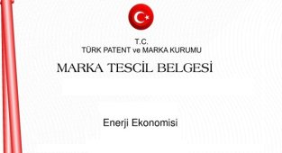 'Enerji Ekonomisi' markamız tescillendi!