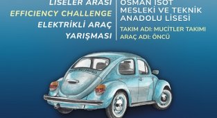 Liseler Arası Efficiency Challenge Elektrikli Araç Yarışlarına başvurdular!