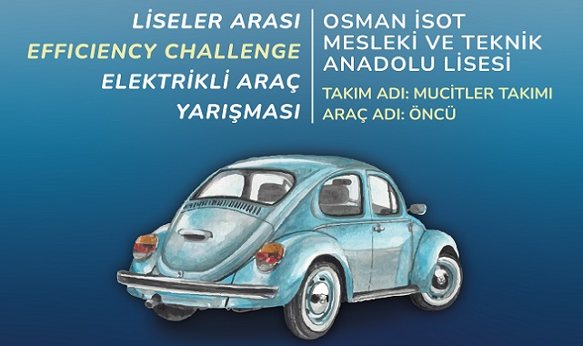 Liseler Arası Efficiency Challenge Elektrikli Araç Yarışlarına başvurdular!
