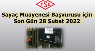 TABGİS: Sayaç muayene başvurusu son gün 28 Şubat!