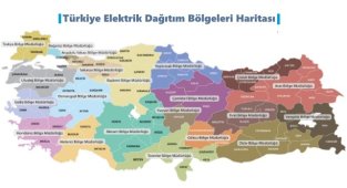 Türkiye elektrik dağıtım haritası - Hangi şirket hangi bölgenin elektriğini dağıtıyor?