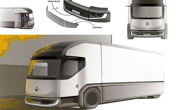 Renault - Şehir içine uygun yeni ELEKTRİKLİ kamyon üretecek!