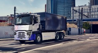 Renault - Tam ELEKTRİKLİ kamyonlar!