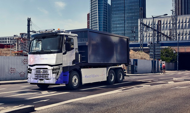 Renault - Tam ELEKTRİKLİ kamyonlar!