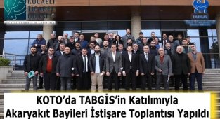 Kocaeli Ticaret Odası  - TABGİS'in Katılımıyla Akaryakıt Bayileri İstişare Toplantısı Yapıldı!